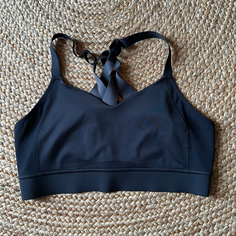 Brooks Run Bra, Drive Interlace. Black Size 38DD/E.